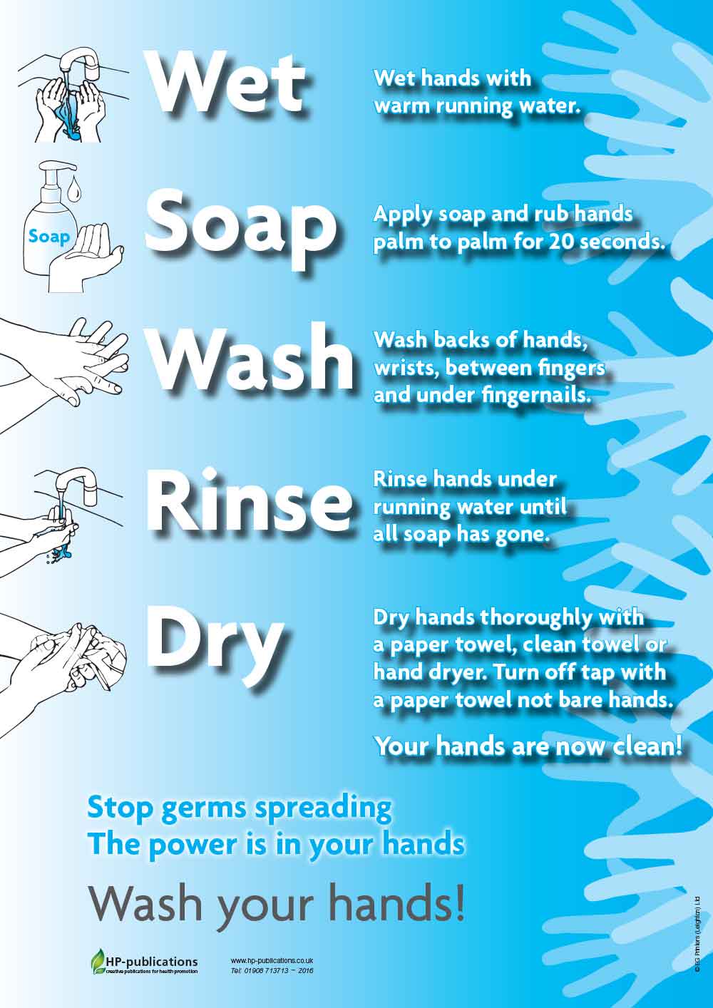 Wet: Soap: Wash: