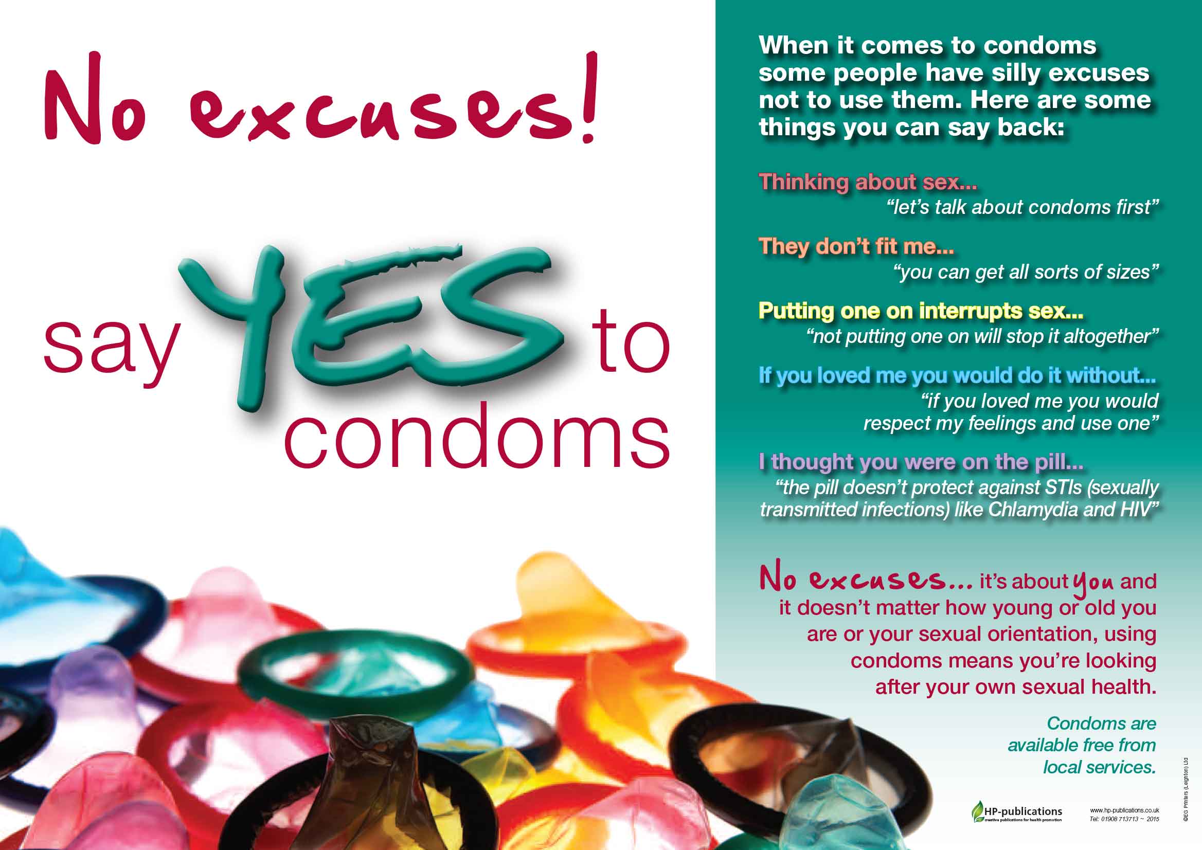 Say YES to condoms